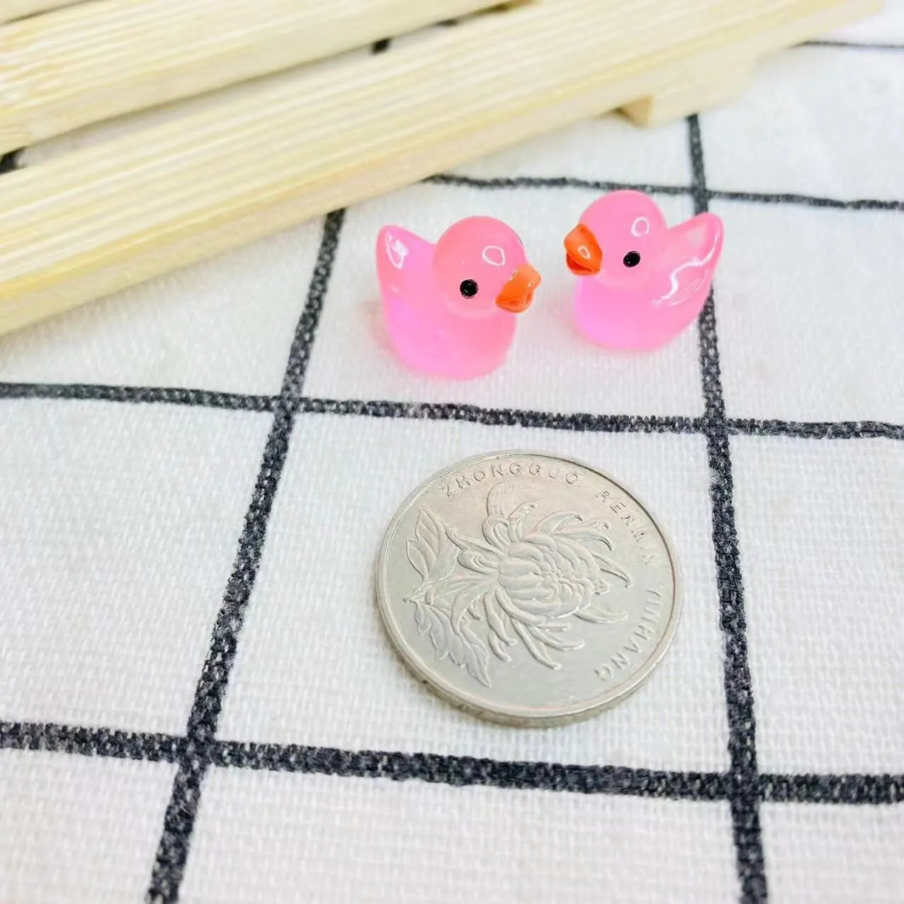 10/20Pcs Glow in The Dark Little Ducks