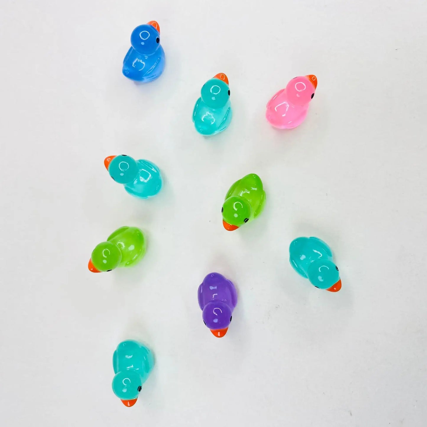 10/20Pcs Glow in The Dark Little Ducks