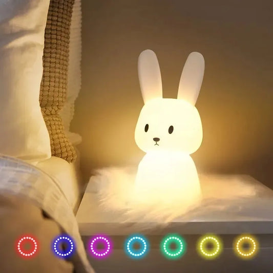 Soft Silicone LED Bunny Light